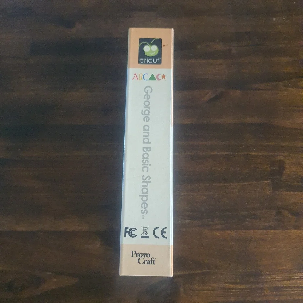 Cricut George and Basic‎ Shapes Font Cartridge Provo Craft 29-0025 Scrapbooking